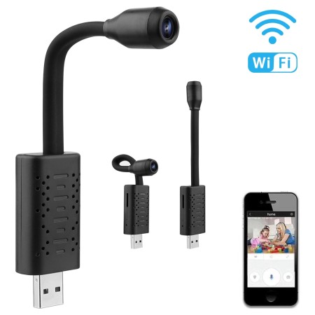 V380 Wifi Portable Smart USB Cable IP Camera