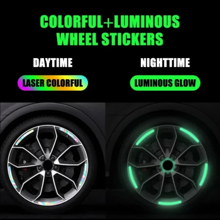 (40 Pices) Car Luminous Strip